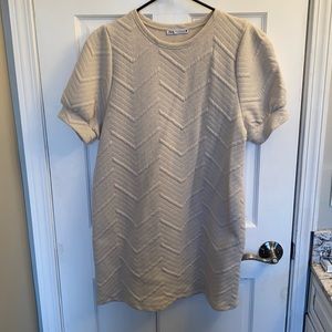 Zara Cream Mini Dress